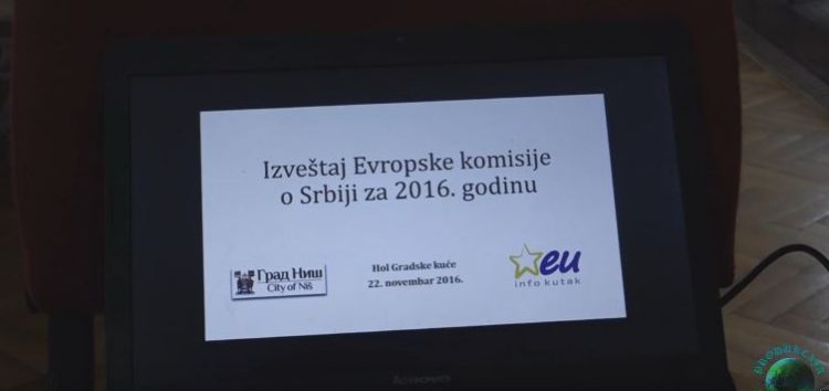 U Nišu predstavljen Izveštaj EK o napretku Srbije u procesu pridruživanja EU