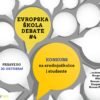 Otvoren konkurs za polaznike „Evropske škole debate“