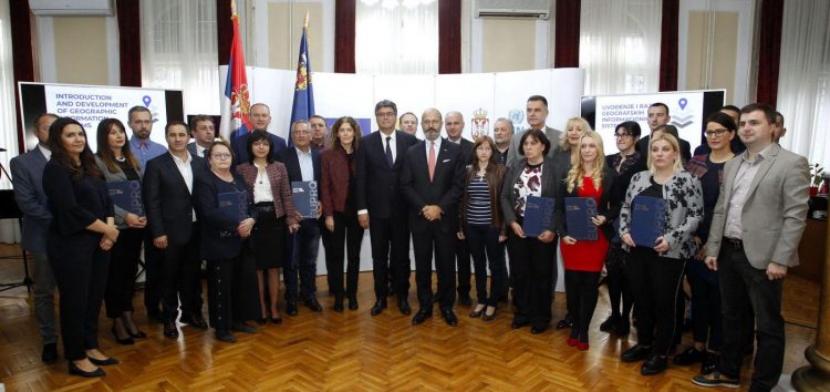 Uvođenje geografskih informacionih sistema (GIS) u 34 lokalne samouprave kao osnova razvoja