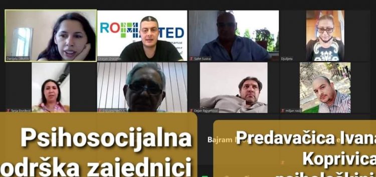 Psihosocijalna podrška zajednici tokom pandemije u odnosu na romsku zajednicu u  Srbiji.