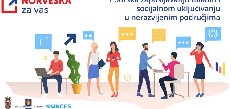 Kraljevina Norveška podržava zapošljavanje više od 80 mladih u Srbiji