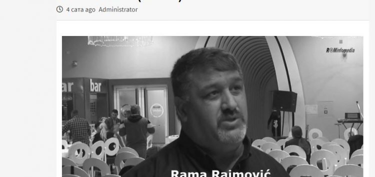 Preminuo Rama Raimović pastor evanđeoske crkve u Nišu